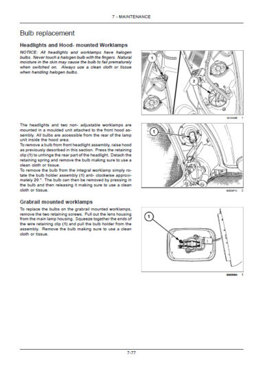 Photo 2 - New Holland T7030 T7040 T7050 T7060 Power Command Operators Manual Tractor
