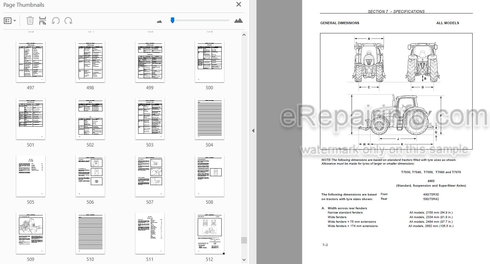 Photo 3 - New Holland T7030 T7040 T7050 T7060 T7070 Power Command Auto Command Operators Manual Tractor 47372731
