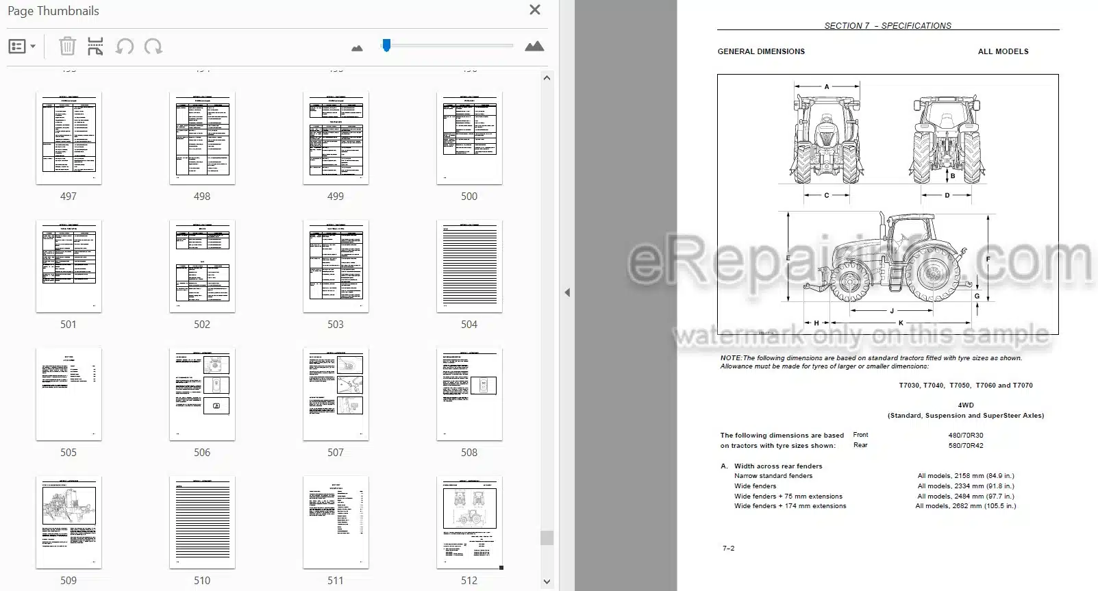 Photo 3 - New Holland T7030 T7040 T7050 T7060 T7070 Power Command Auto Command Operators Manual Tractor 47372731