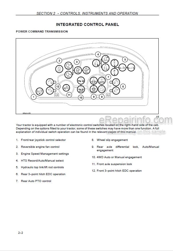 Photo 5 - New Holland T7030 T7040 T7050 T7060 T7070 Power Command Auto Command Operators Manual Tractor 47372731