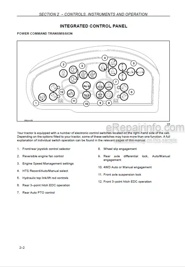 Photo 5 - New Holland T7030 T7040 T7050 T7060 T7070 Power Command Auto Command Operators Manual Tractor 47372731