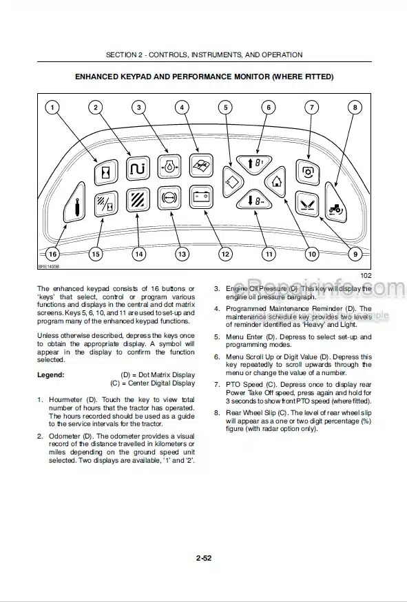 Photo 5 - New Holland T7030 T7040 T7050 T7060 T7070 Sidewinder II Armrest Operators Manual Tractor