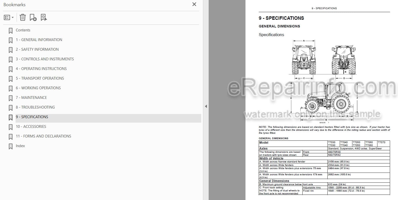 Photo 3 - New Holland T7030 T7040 T7050 T7060 T7070 Sidewinder II Auto Command And Power Command Operators Manual Tractor