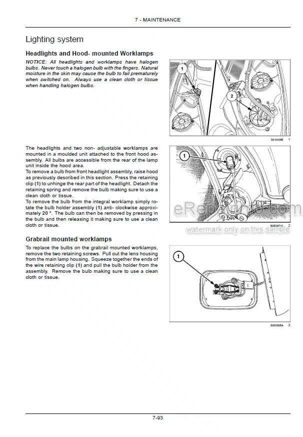 Photo 5 - New Holland T7030 T7040 T7050 T7060 T7070 Sidewinder II Auto Command And Power Command Operators Manual Tractor