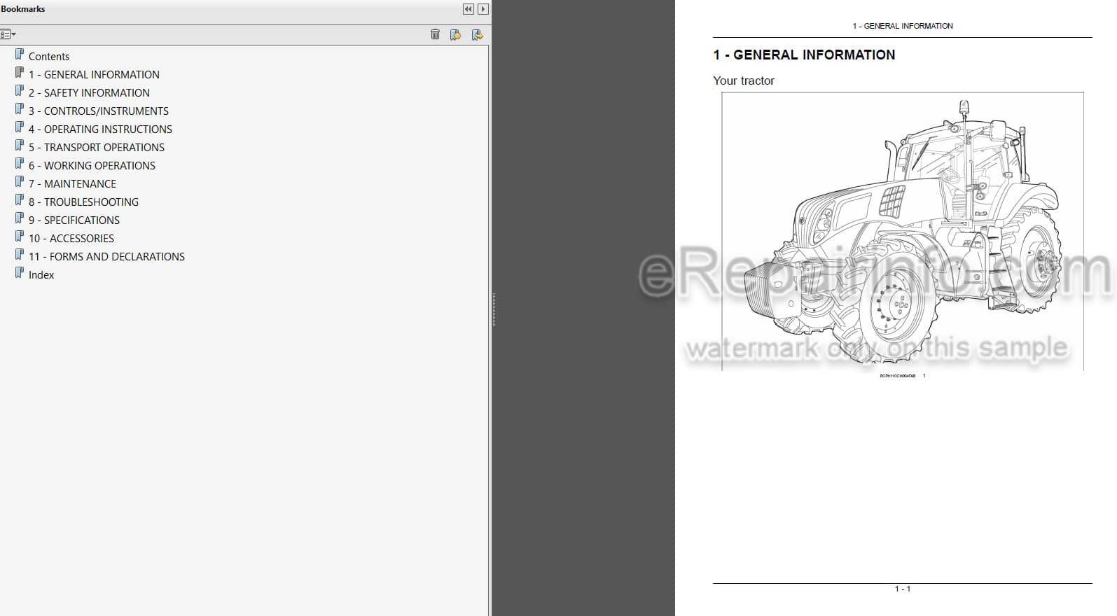 Photo 3 - New Holland T8.275 T8.300 T8.330 T8.360 T8.390 Operators Manual Tractor