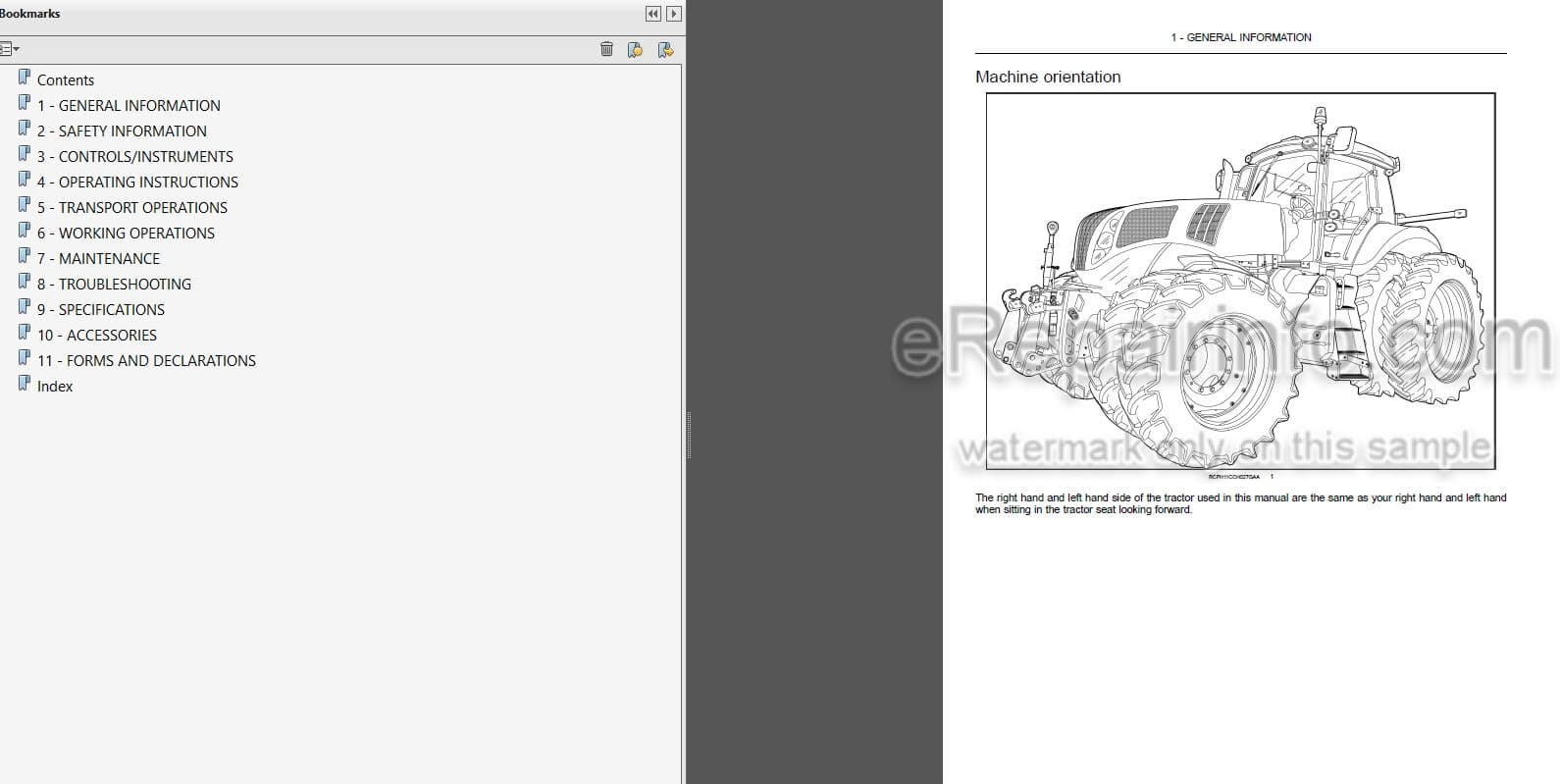 Photo 5 - New Holland T8.275 T8.300 T8.330 T8.360 T8.390 T8.420 Operators Manual Tractor