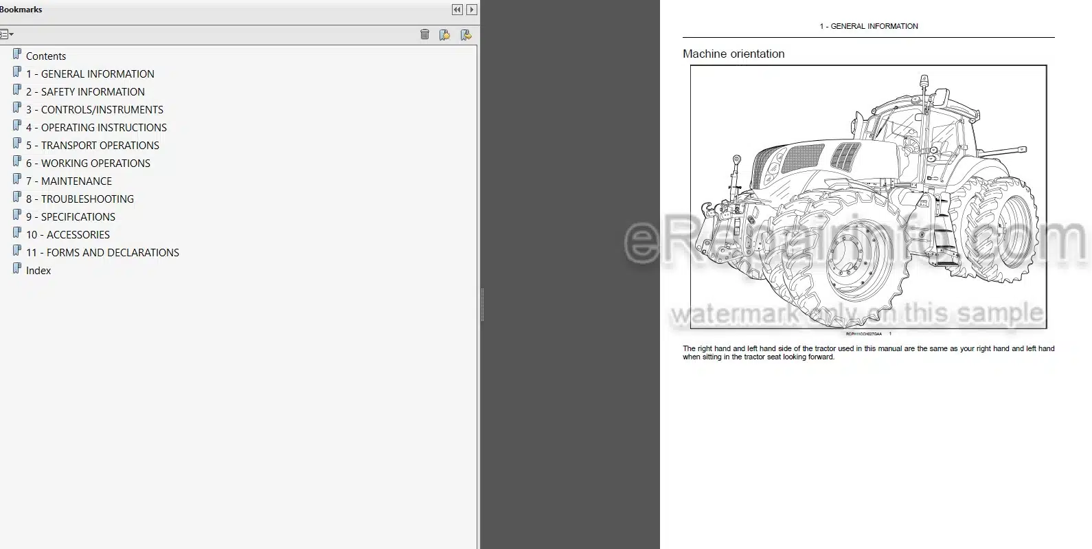 Photo 5 - New Holland T8.275 T8.300 T8.330 T8.360 T8.390 T8.420 Operators Manual Tractor