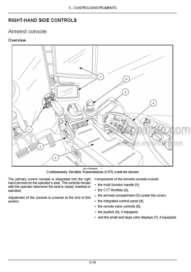 Photo 3 - New Holland T8.275 T8.300 T8.330 T8.360 T8.390 T8.420 Operators Manual Tractor