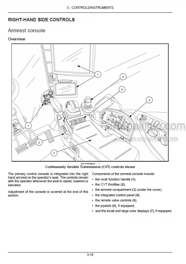 Photo 3 - New Holland T8.275 T8.300 T8.330 T8.360 T8.390 T8.420 Operators Manual Tractor