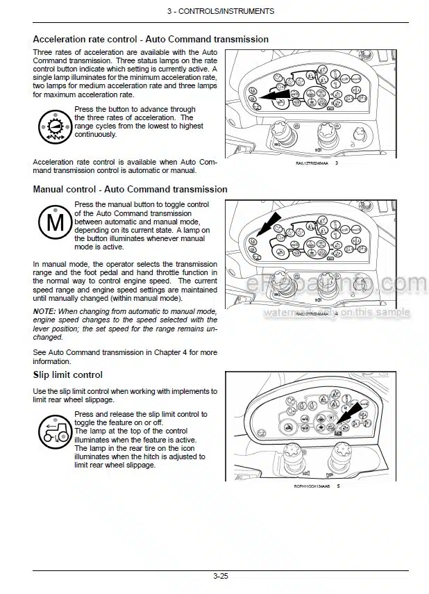 Photo 7 - New Holland T1530 Operators Manual Tractor 84244199