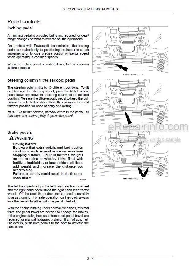 Photo 2 - New Holland T8.320 T8.350 T8.380 T8.410 T8.435 Operators Manual Tractor PIN ZERE04800 and above