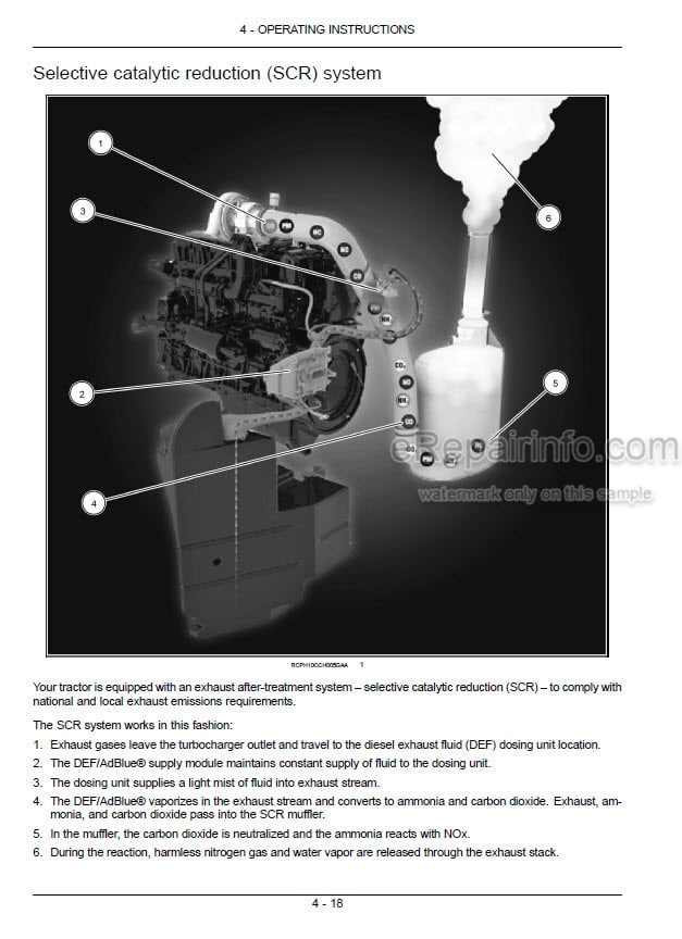 Photo 5 - New Holland T9.390 T9.450 T9.505 T9.560 T9.615 T9.670 Operators Manual Tractor 84295197