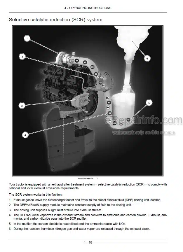 Photo 5 - New Holland T9.390 T9.450 T9.505 T9.560 T9.615 T9.670 Operators Manual Tractor 84295197