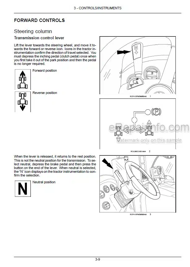 Photo 12 - New Holland T9.390 T9.450 T9.505 T9.560 T9.615 T9.670 Tier 4 Operators Manual Tractor