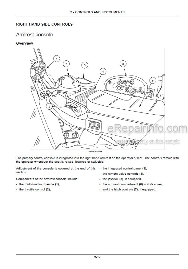 Photo 5 - New Holland T9.435 T9.480 T9.530 T9.565 T9.600 T9.645 T9.700 Tier 4B Final Operators Manual Tractor 47982402