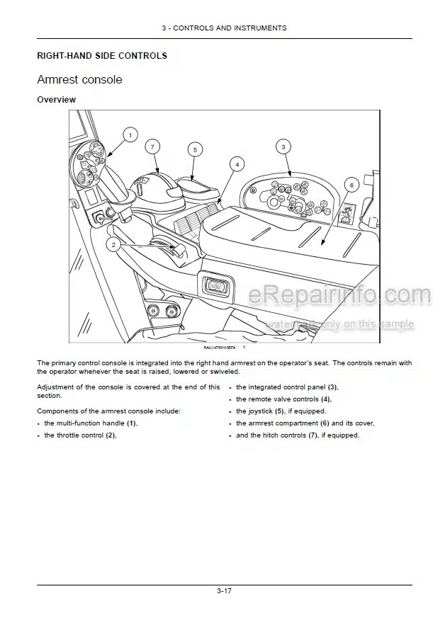 Photo 5 - New Holland T9.435 T9.480 T9.530 T9.565 T9.600 T9.645 T9.700 Tier 4B Final Operators Manual Tractor 47982402