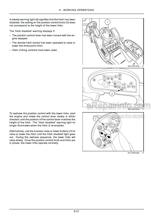 Photo 6 - New Holland T9.435 T9.480 T9.530 T9.565 T9.600 T9.645 T9.700 T9.700 SmartTrax Tier 4B Final Operators Manual Tractor 51461866