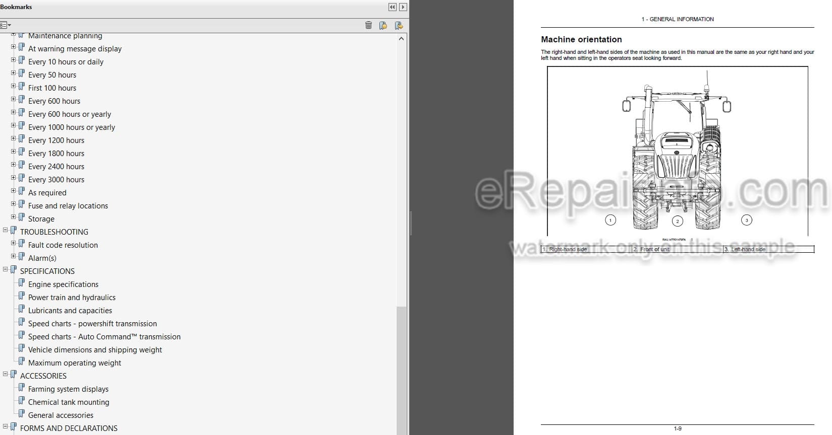 Photo 4 - New Holland T9.435 T9.480 T9.530 T9.565 T9.600 T9.645 T9.700 Stage IV Operators Manual Tractor 47739311