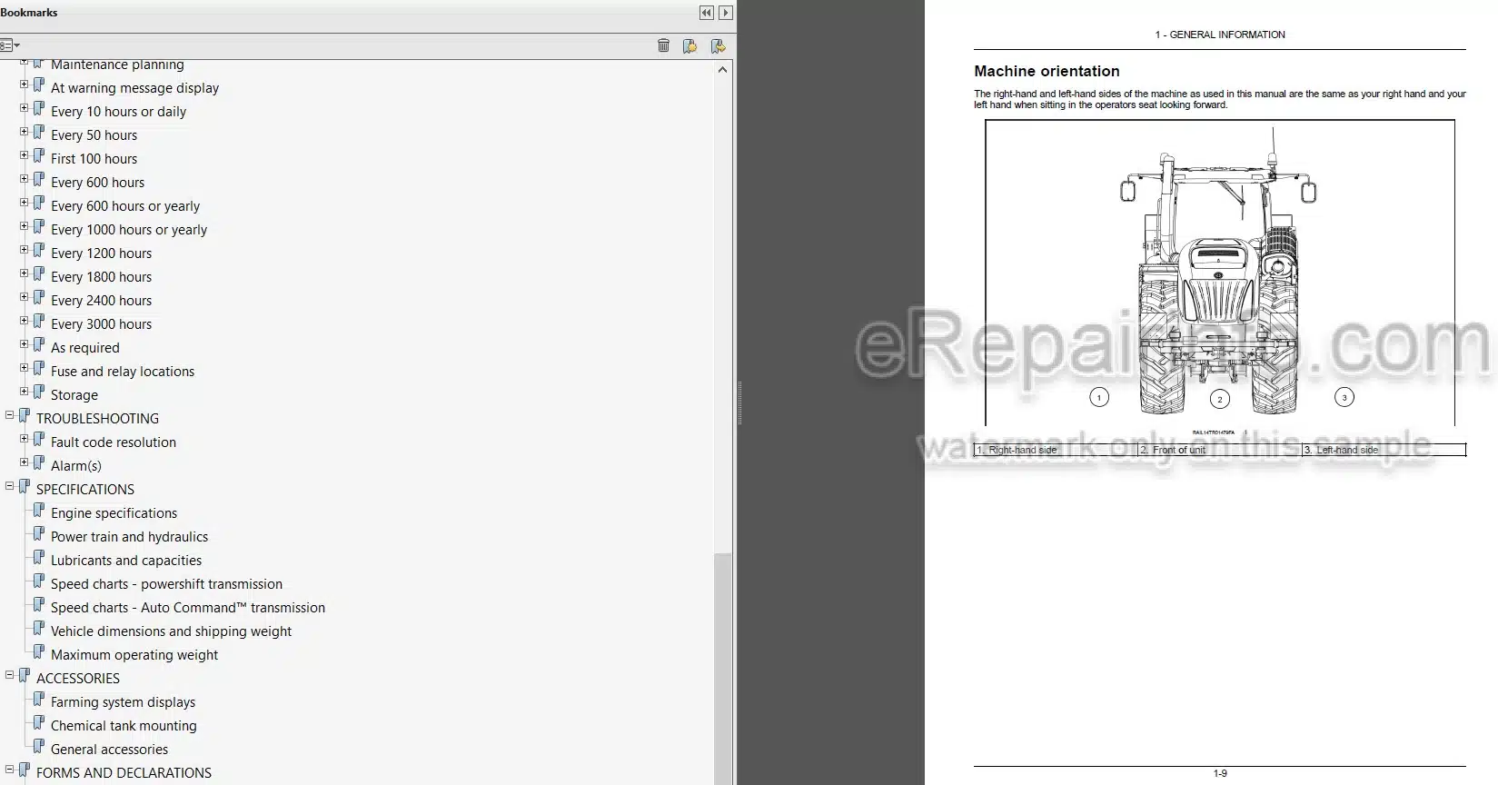 Photo 4 - New Holland T9.435 T9.480 T9.530 T9.565 T9.600 T9.645 T9.700 Stage IV Operators Manual Tractor 47739311