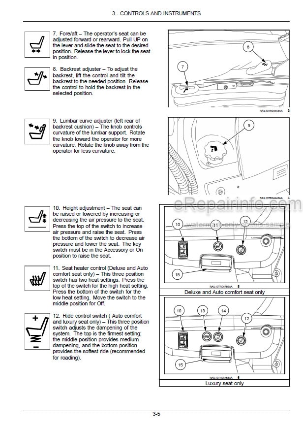 Photo 9 - New Holland T9.435 T9.480 T9.530 T9.565 T9.600 T9.645 T9.700 Stage IV Operators Manual Tractor 47739311