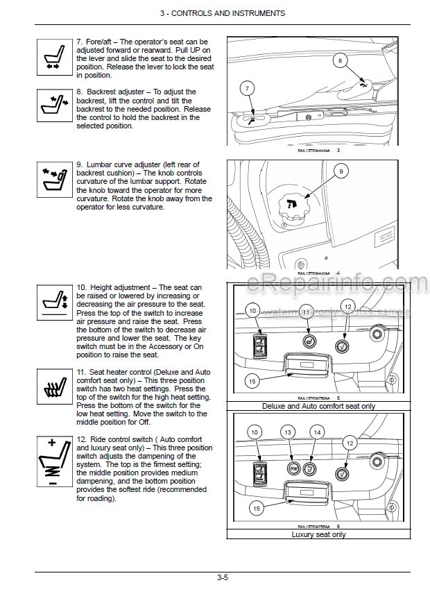 Photo 11 - New Holland T9.435 T9.480 T9.530 T9.565 T9.600 T9.645 T9.700 Stage IV Operators Manual Tractor 48074290