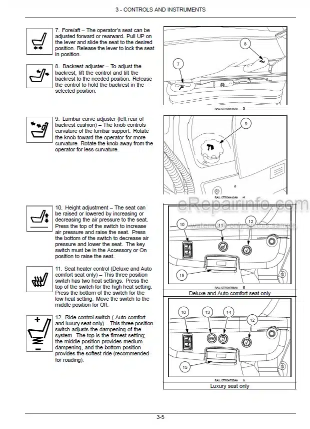 Photo 11 - New Holland T9.435 T9.480 T9.530 T9.565 T9.600 T9.645 T9.700 Stage IV Operators Manual Tractor 48074290