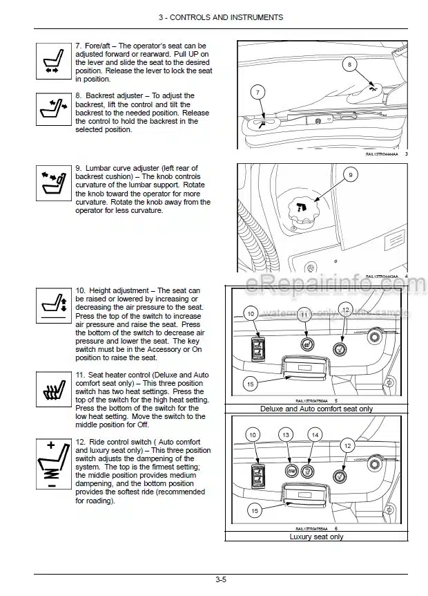 Photo 1 - New Holland T9.435 T9.480 T9.530 T9.565 T9.600 T9.645 T9.700 Stage IV Operators Manual Tractor 51461884