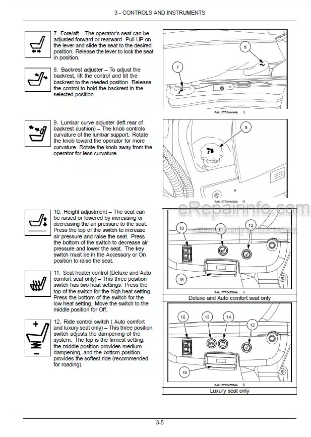 Photo 6 - New Holland T4020V T4030V T4040V T4050V T4060V Operators Manual Tractor