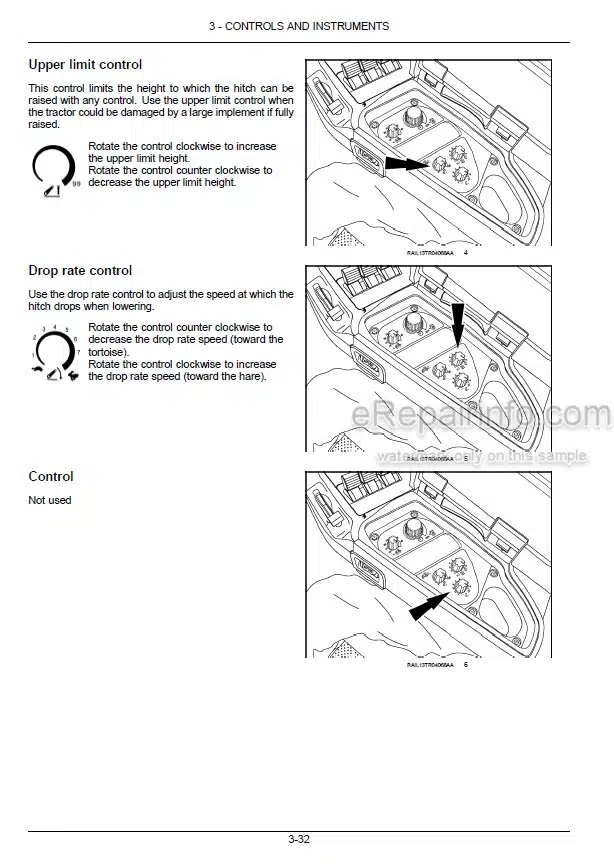 Photo 2 - New Holland T9.435 T9.480 T9.530 T9.565 T9.600 T9.645 T9.700 Tier 4B Final Operators Manual Tractor PIN ZEF401001 and above