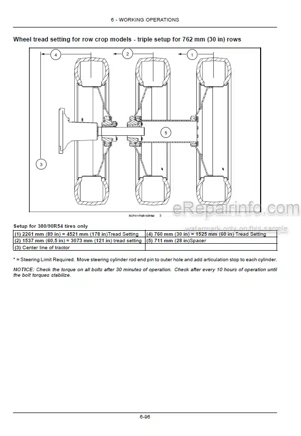 Photo 5 - New Holland T9.450 T9.505 T9.560 T9.615 T9.670 Tier 2 Operators Manual Tractor