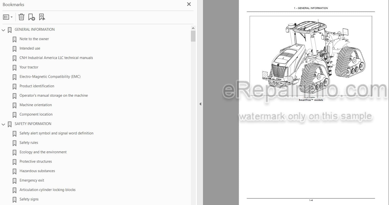 Photo 3 - New Holland T9.450 T9.505 T9.560 T9.615 T9.670 T9.615 SmartTrax T9.670 SmartTrax Tier 2 Operators Manual Tractor