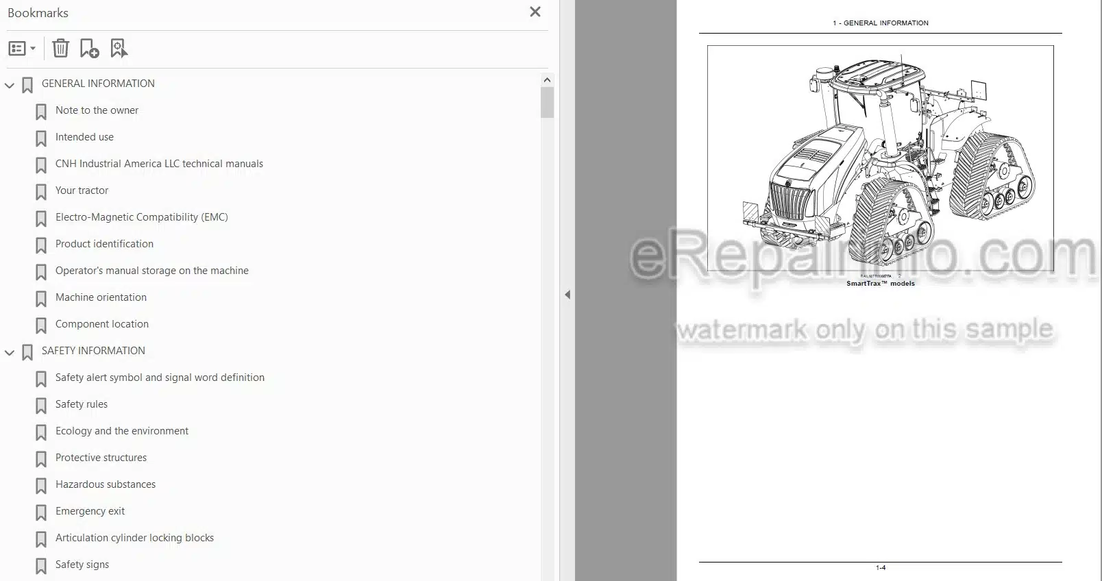 Photo 3 - New Holland T9.450 T9.505 T9.560 T9.615 T9.670 T9.615 SmartTrax T9.670 SmartTrax Tier 2 Operators Manual Tractor