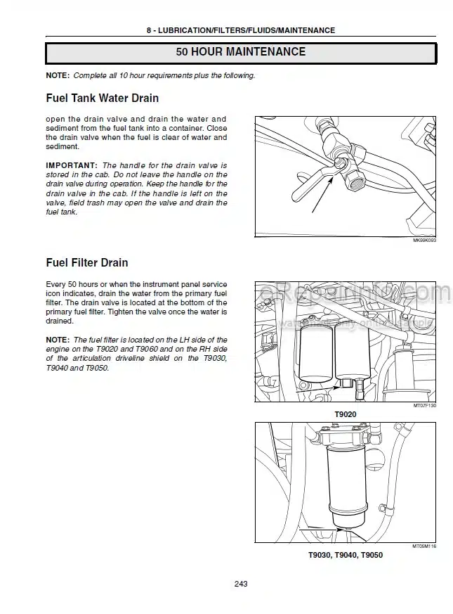 Photo 7 - New Holland T6010 T6020 T6030 T6050 T6070 Delta And Plus Operators Manual Tractor