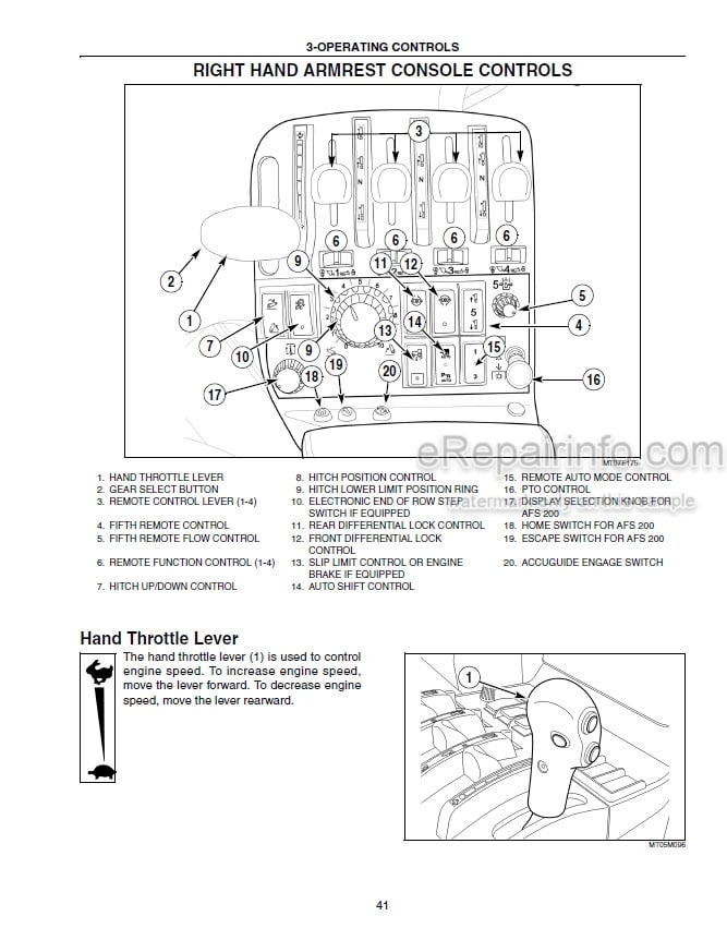 Photo 5 - New Holland T9020 T9030 T9040 T9050 T9060 Operators Manual Tractor 87562886