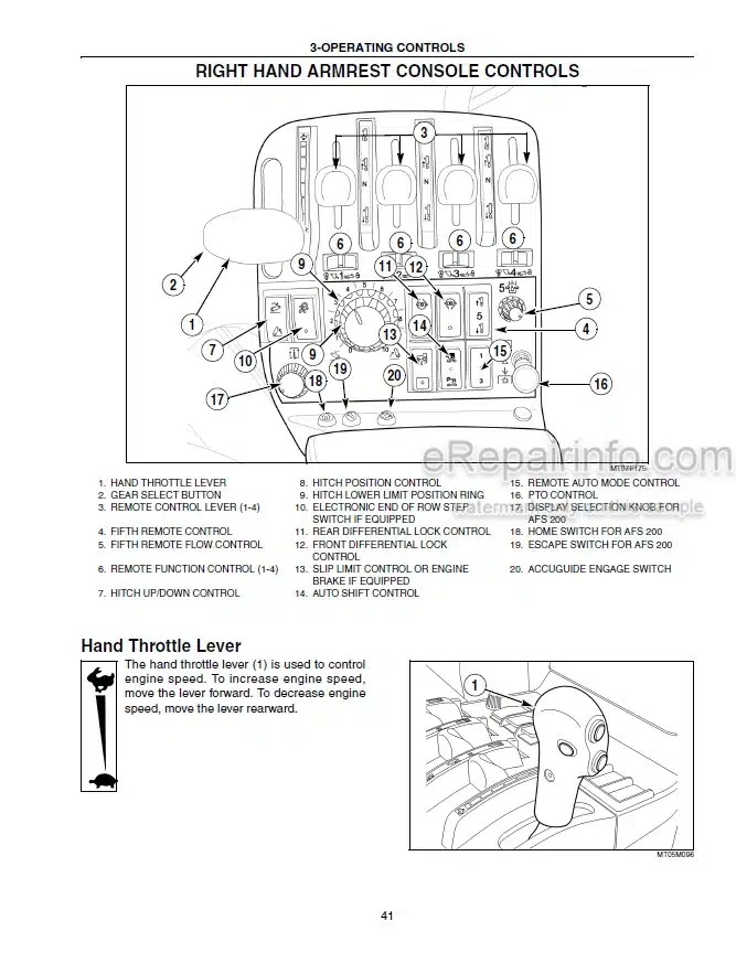 Photo 5 - New Holland T9020 T9030 T9040 T9050 T9060 Operators Manual Tractor 87562886