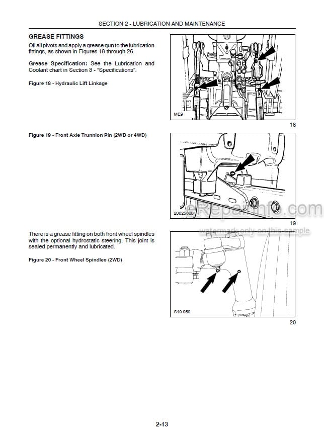 Photo 1 - New Holland TB100 TB110 TB120 Operators Manual Tractor 87039953