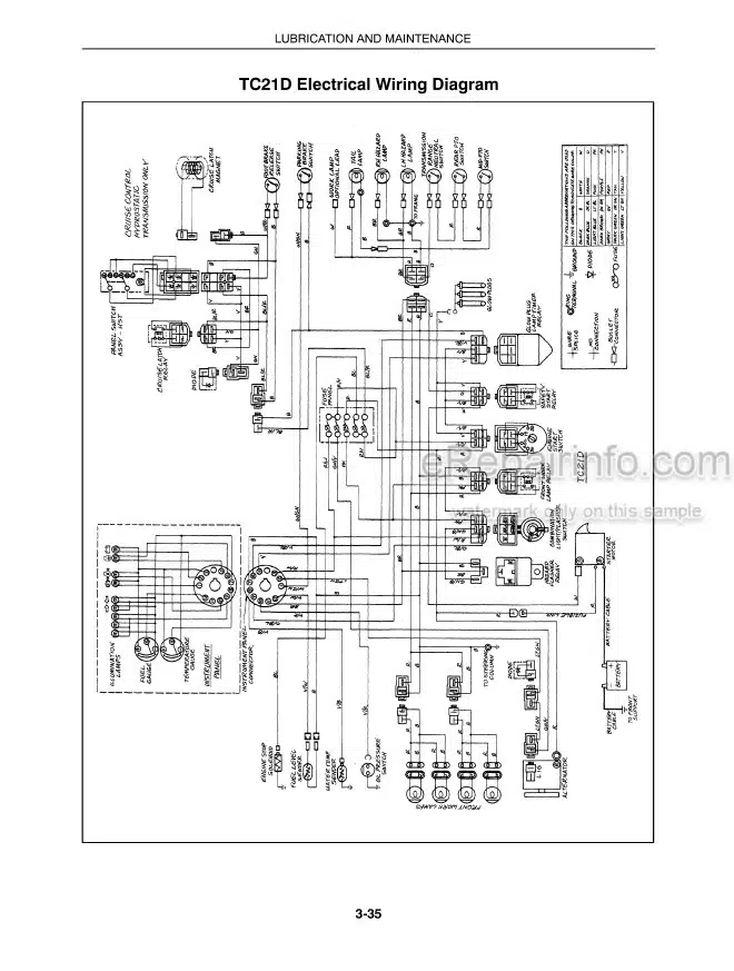 Photo 5 - New Holland TC21D Operators Manual Tractor 86597086