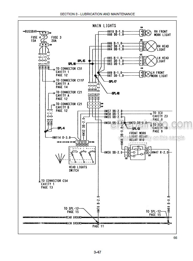 Photo 5 - New Holland TC29DA TC33DA Operators Manual Tractor 87308863
