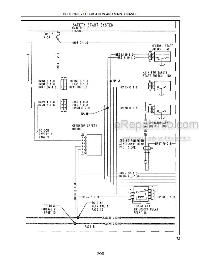 Photo 3 - New Holland TC29D TC33D Operators Manual Tractor 87016364