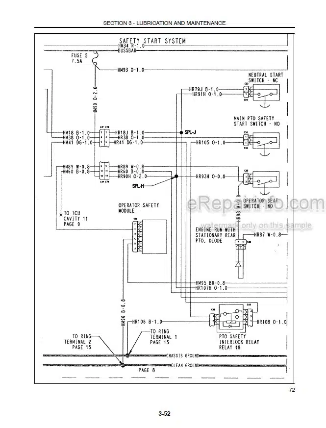 Photo 3 - New Holland TC29D TC33D Operators Manual Tractor 87016364