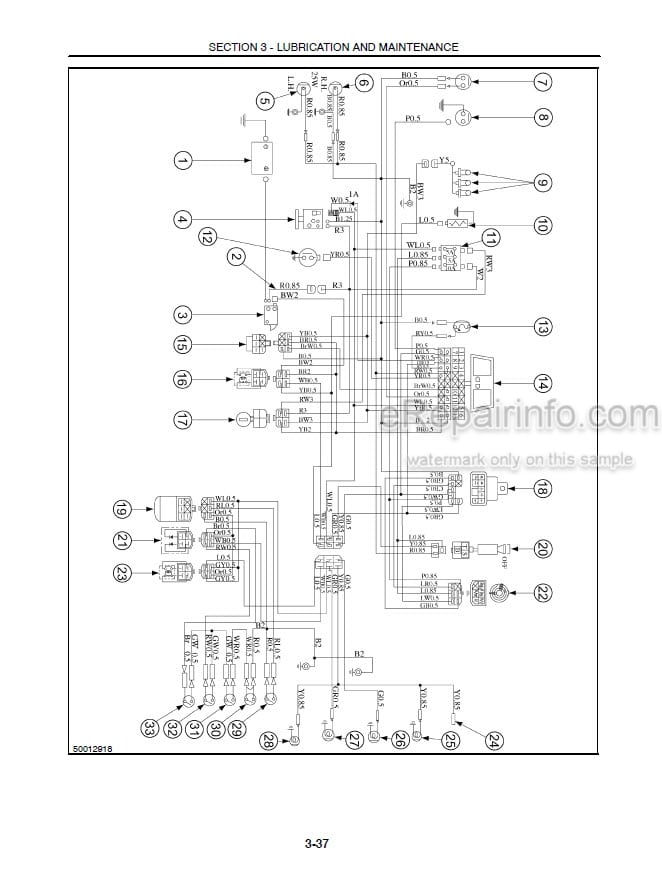 Photo 5 - New Holland TC30 Operators Manual Tractor 86631783