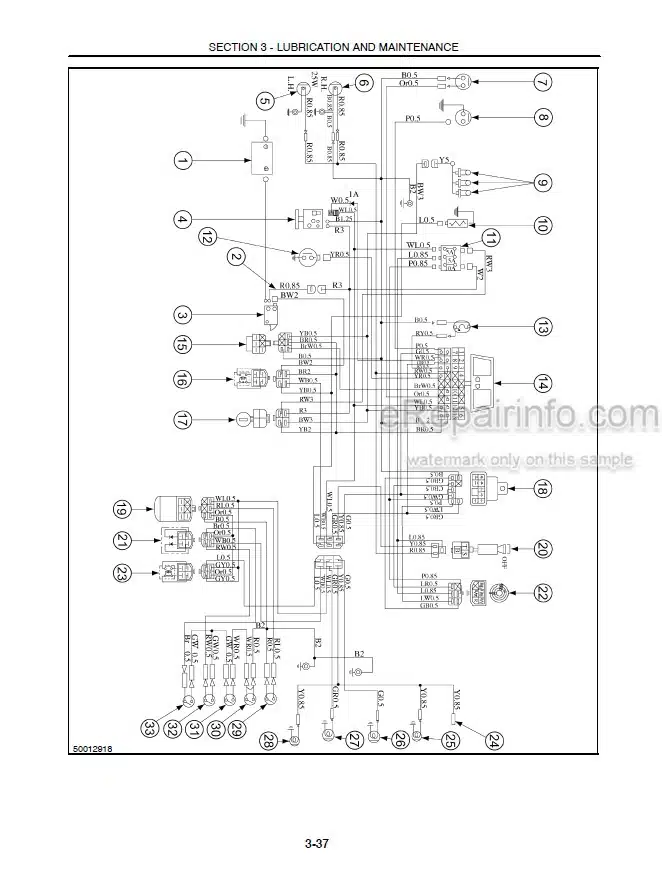 Photo 5 - New Holland TC30 Operators Manual Tractor 86631783