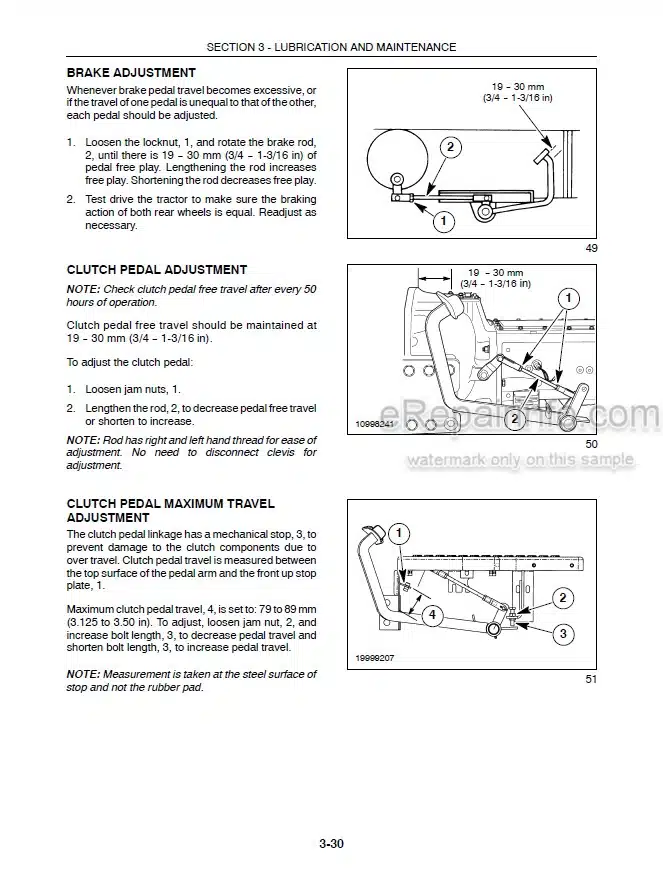 Photo 2 - New Holland TC35A TC40A TC45A Operators Manual Tractor 87319782