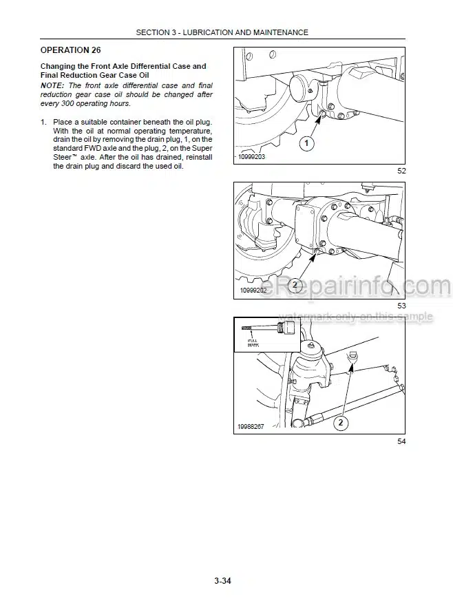 Photo 11 - New Holland TC40D TC45D Operators Manual Tractor 86627597