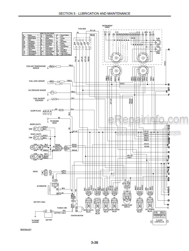 Photo 3 - New Holland TC48DA TC55DA Operators Manual Tractor 87301120
