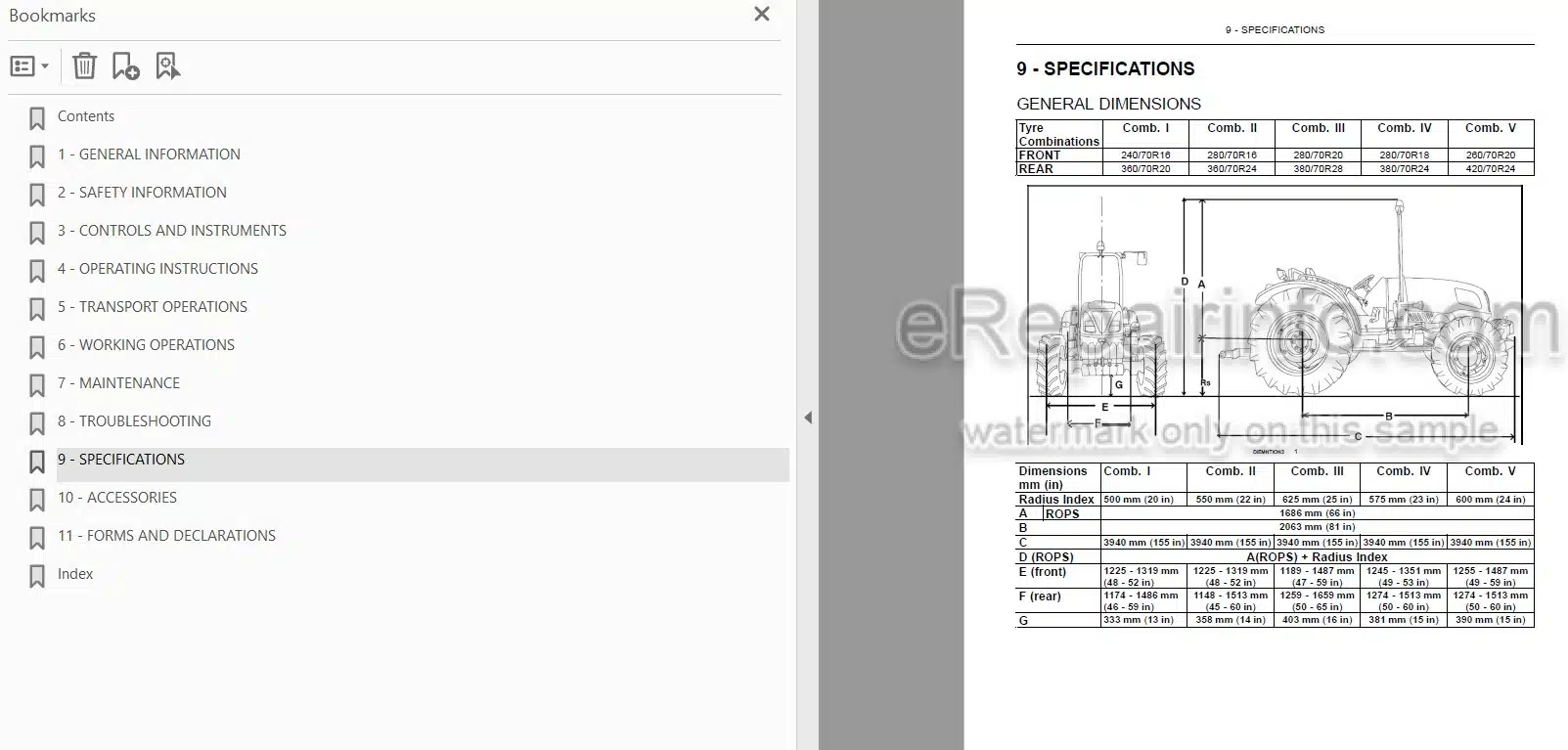 Photo 5 - New Holland TD4.70F TD4.80F TD4.90F Operators Manual Tractor