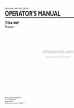 Photo 4 - New Holland TD4.90F Operators Manual Tractor 47918153