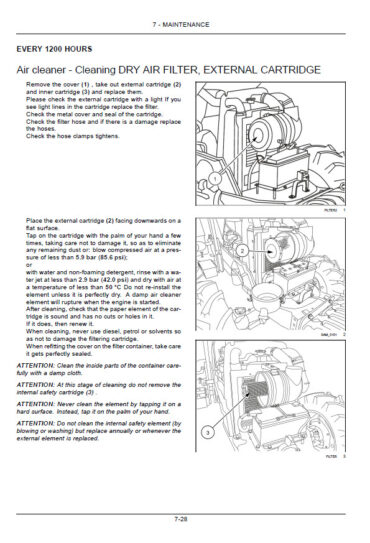 Photo 9 - New Holland TD4.90F Operators Manual Tractor 47918153
