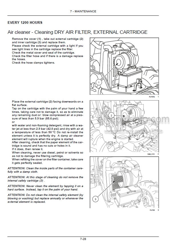 Photo 1 - New Holland TD4.90F Operators Manual Tractor 47918153