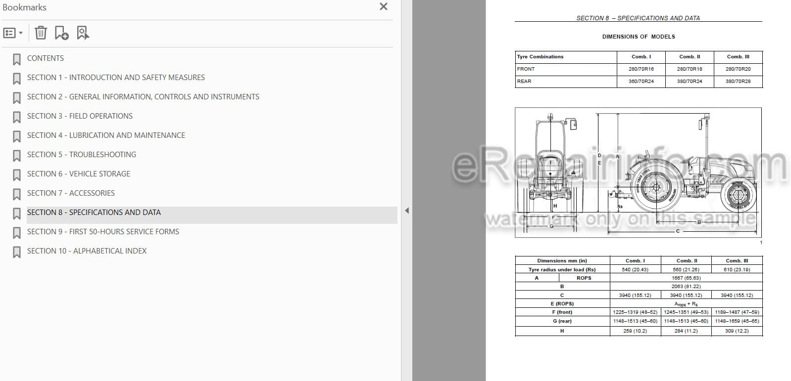 Photo 5 - New Holland TD4020F TD4030F TD4040F Operators Manual Tractor